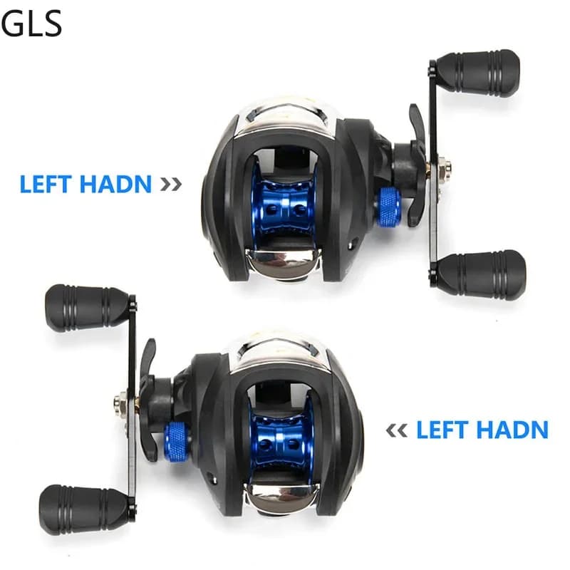 Moulinet de pêche à lancer GLS 2026, 8 kg de résistance maximale, avec frein magnétique, pour pêche 