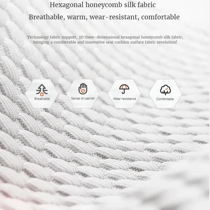 Coussin de siège de voiture en soie glacée, Ventilation confortable et Durable, housse de siège avan