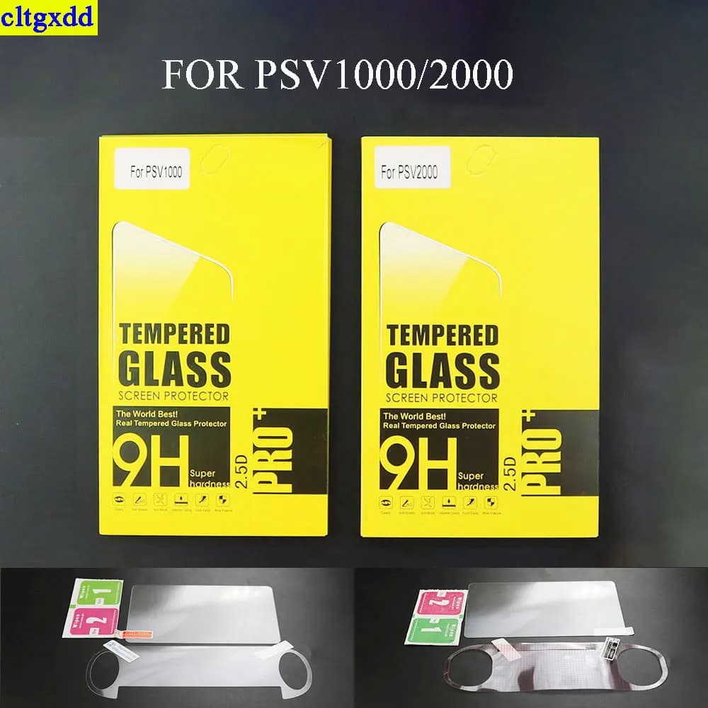 Cltgxdd 1 pièce pour Psvita PS Vita PSV1000 PSV2000, verre trempé transparent, protection d'écran Fu