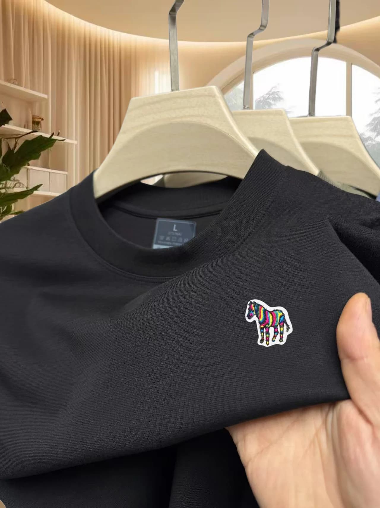 Polo de golf décontracté pour homme, nouvelle collection de la marque de luxe Paul, couleur poney, b