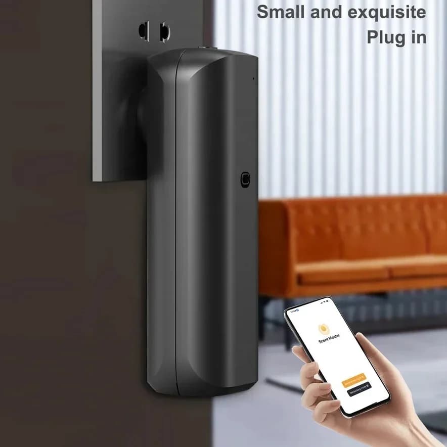 Diffuseur d'huiles essentielles intelligent sans eau 300m³ – Machine à parfum portable murale pour g