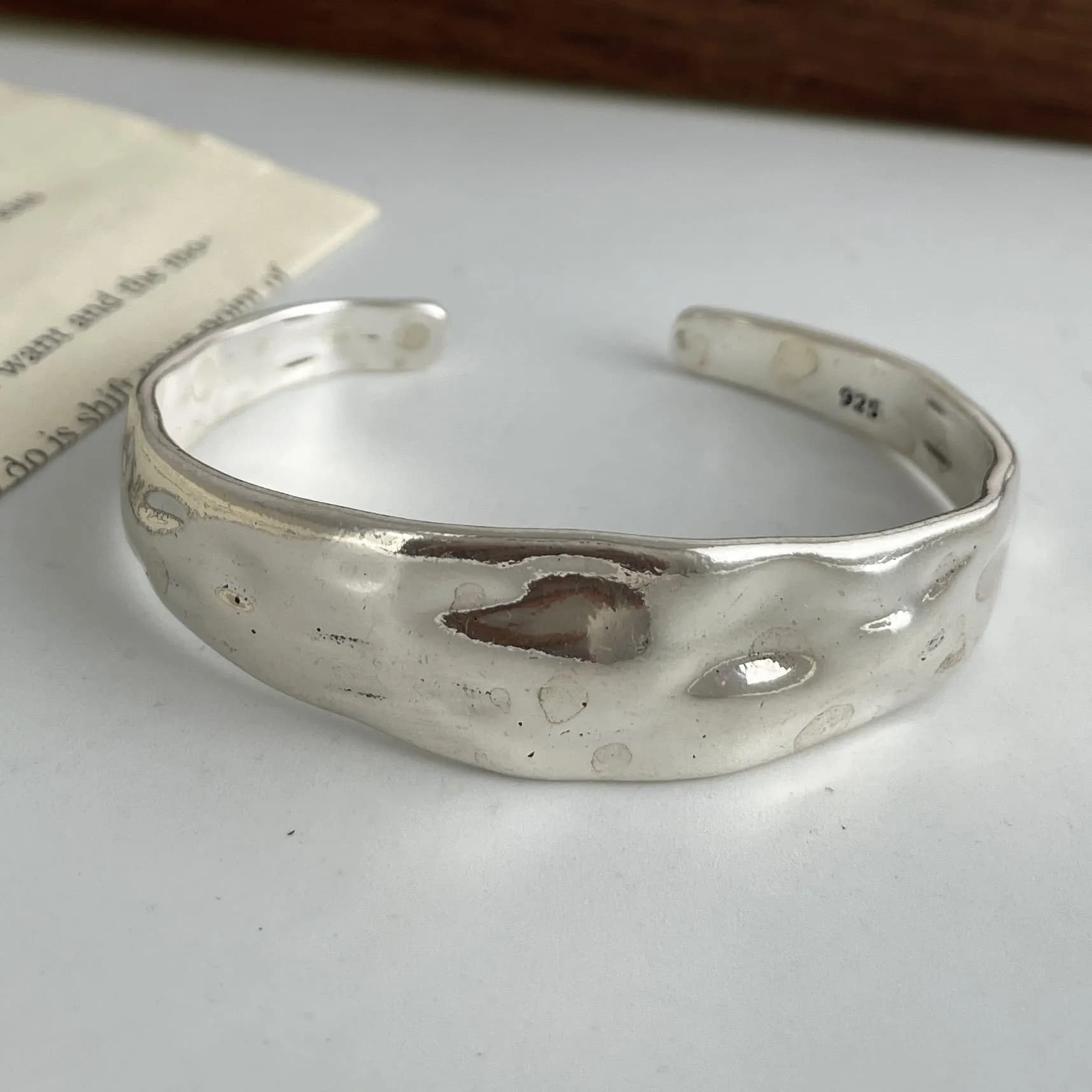 Bracelets en argent Sterling 925 pour femmes et hommes, accessoires larges, tendance, Vintage, chaîn