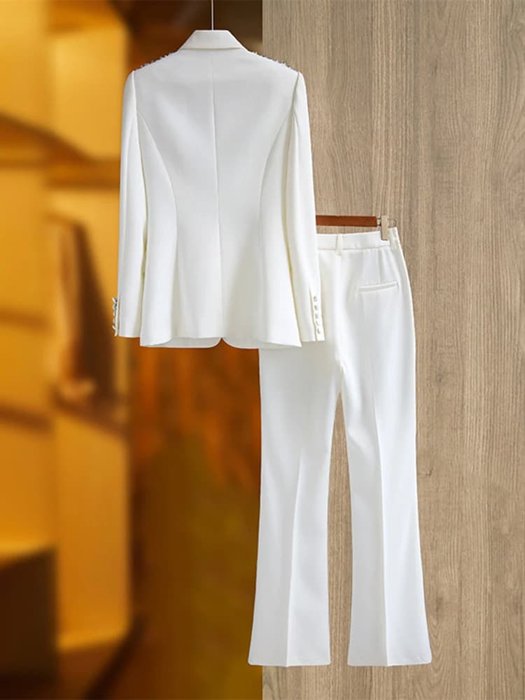 Ensemble de costume de créateur de la nouvelle collection 2026 HIGH STREET, style professionnel pour