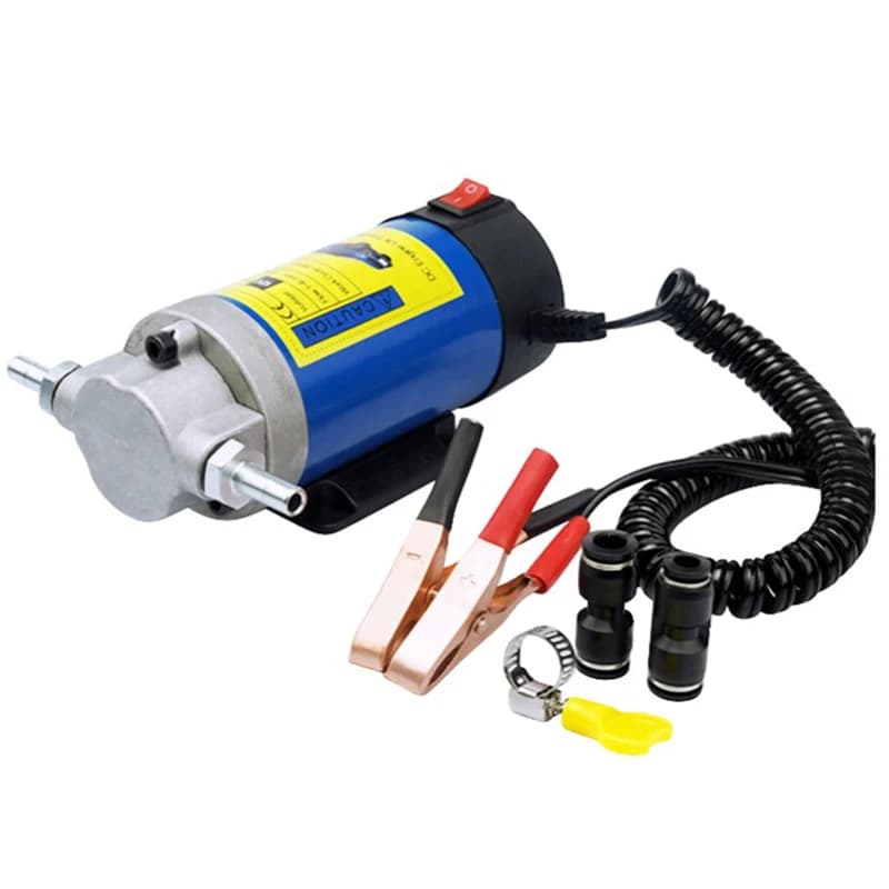 Pompe de changement de transfert d'aspiration électrique 12V, pompe de transfert d'huile 1-4L/min, p