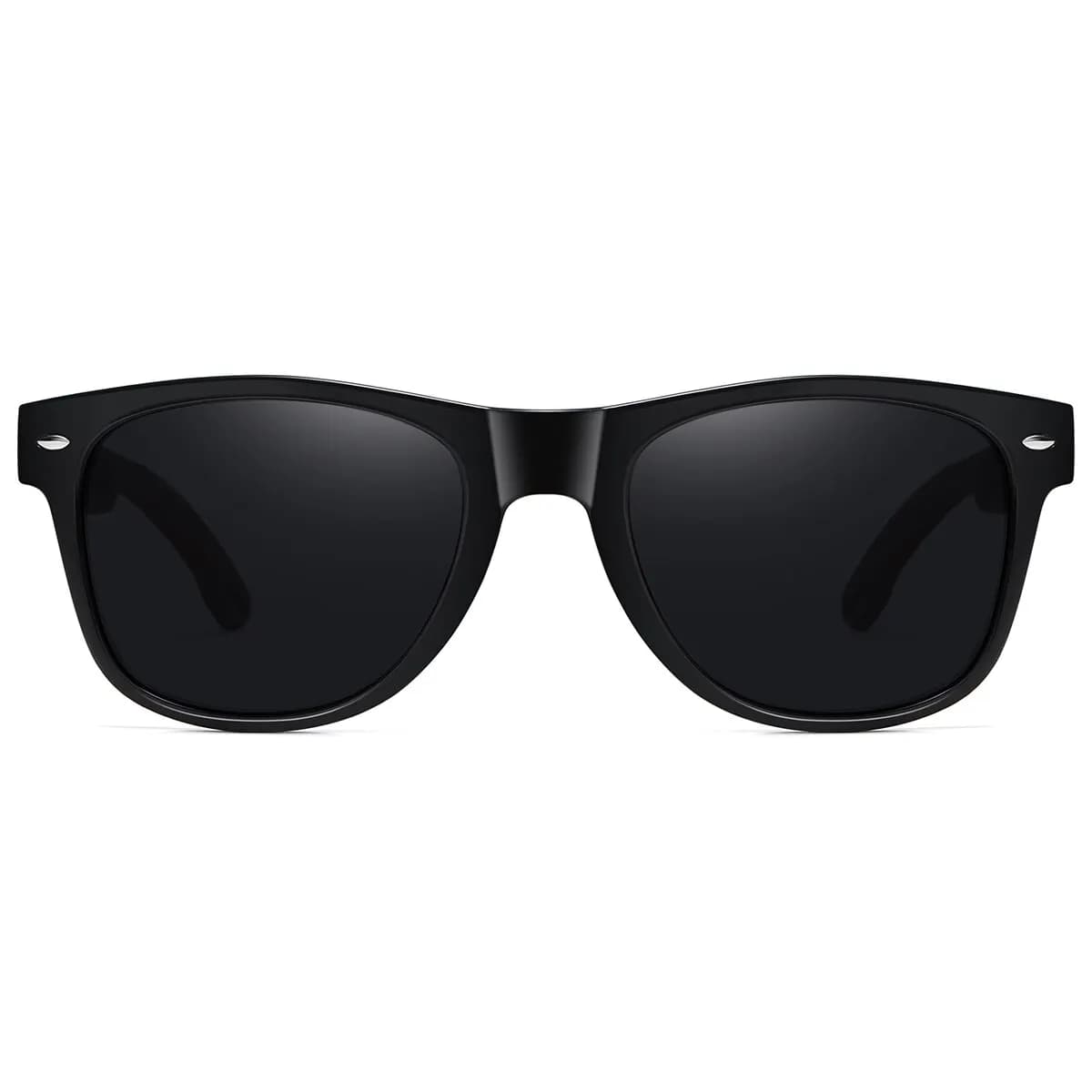 BARCUR-Lunettes de soleil en bois pour hommes et femmes, design naturel, brochure, protection UV