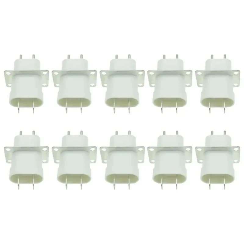 M2EE paquet 10 pièces rechange durables pour four à micro-ondes, prises à broches, bouchons magnétro