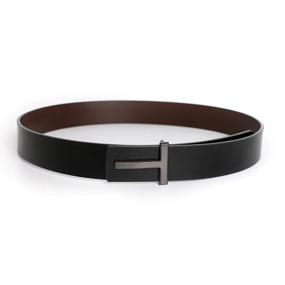 Ceinture en T à boucle ardillon pour hommes et femmes, marque de luxe de styliste, de haute qualité,