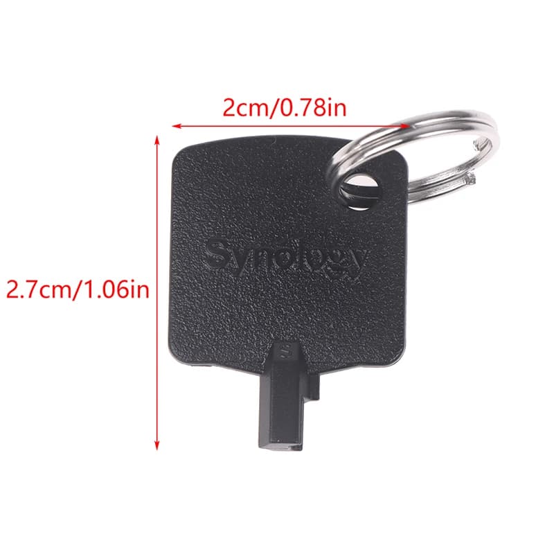 1 pièces pour DS923 + 920 + DS1621 + DS1821 + Etc clé de baie de disque dur clé de baie de disque du