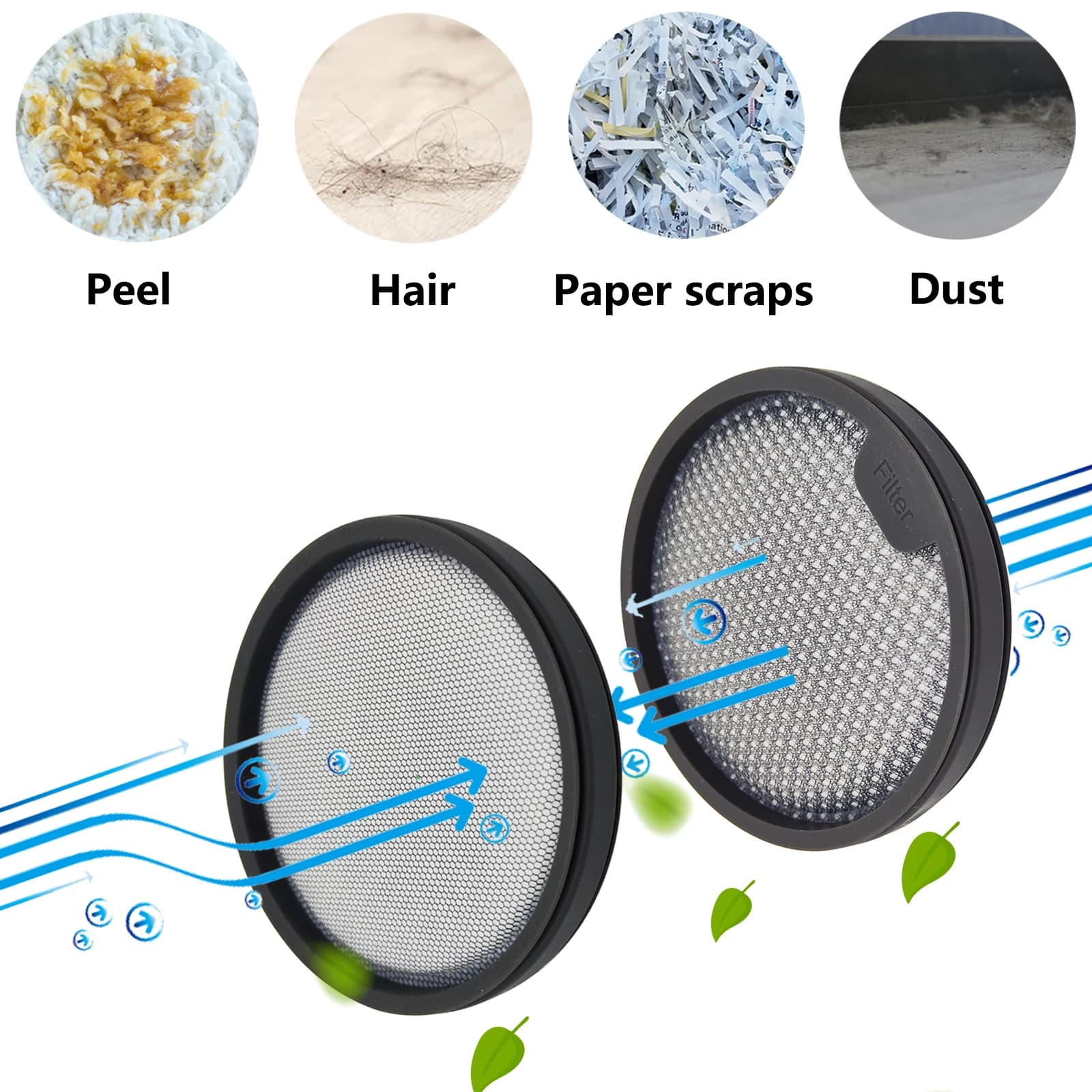 Originallieutenant Dreame-Pièces de rechange pour aspirateur Xiaomi, accessoires de pré-filtre égale