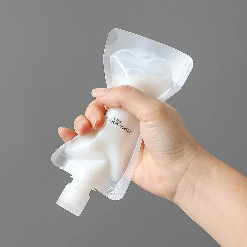 Sac distributeur de Lotion 6 tailles 30-250ml, pochettes réutilisables de voyage pour shampoing liqu