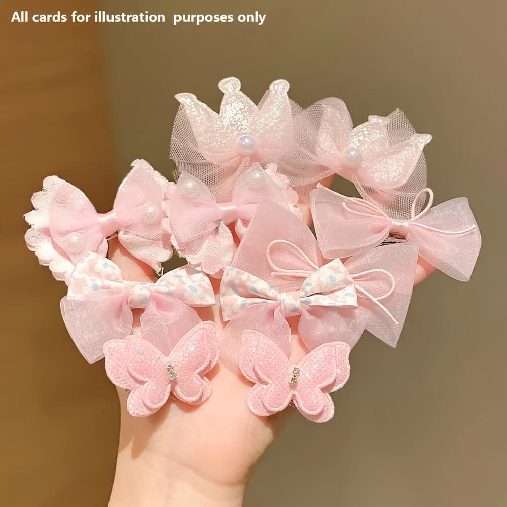 10 morceaux d'épingles à cheveux rose doux sont mignons et polyvalents