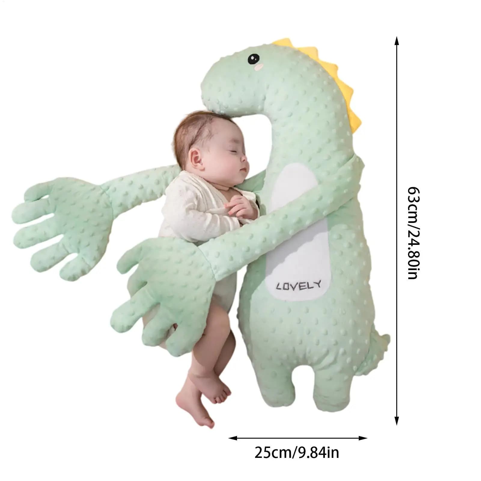 Bébé apaisant paume dessin animé télécommande réconfortant main 3 vitesses réglable compagnon poupée