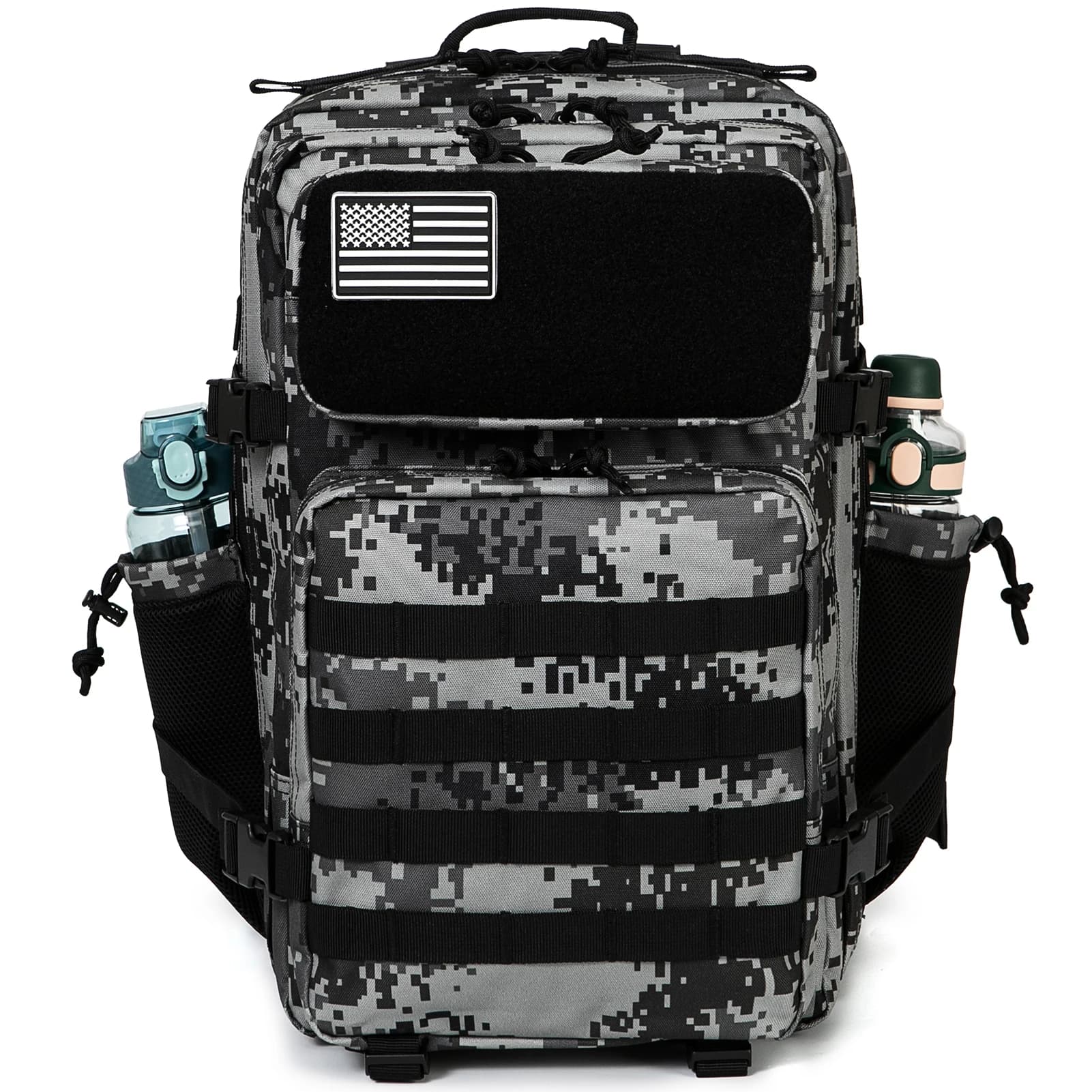 45L sac à dos tactique sac de survie chasse MOLLE sac à dos GYM pour hommes EDC randonnée en plein a
