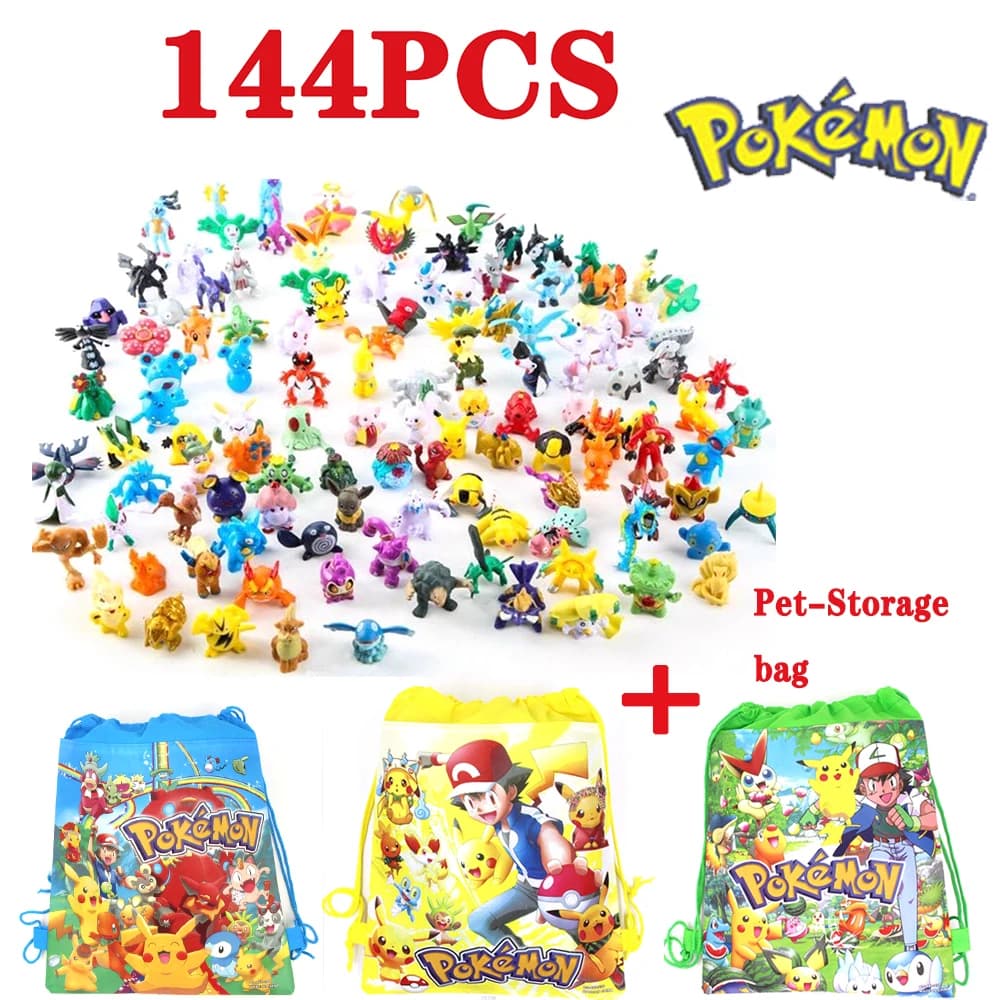 Figurines Pokemon de Style 144, jouets, modèle d'action Pikachu, décoration ornementale, jouets de c