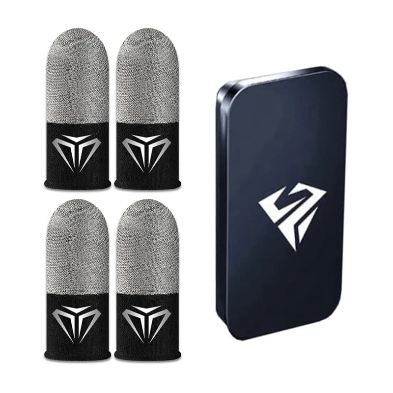 Gants de doigts pour joueurs, Slim, Portable, léger, avec étui de rangement, résistant à l'usure