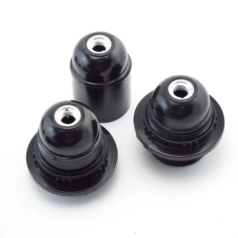 Connecteur de douille de base de lampe à vis semi-complète, accessoires de support d'ampoule, lumina