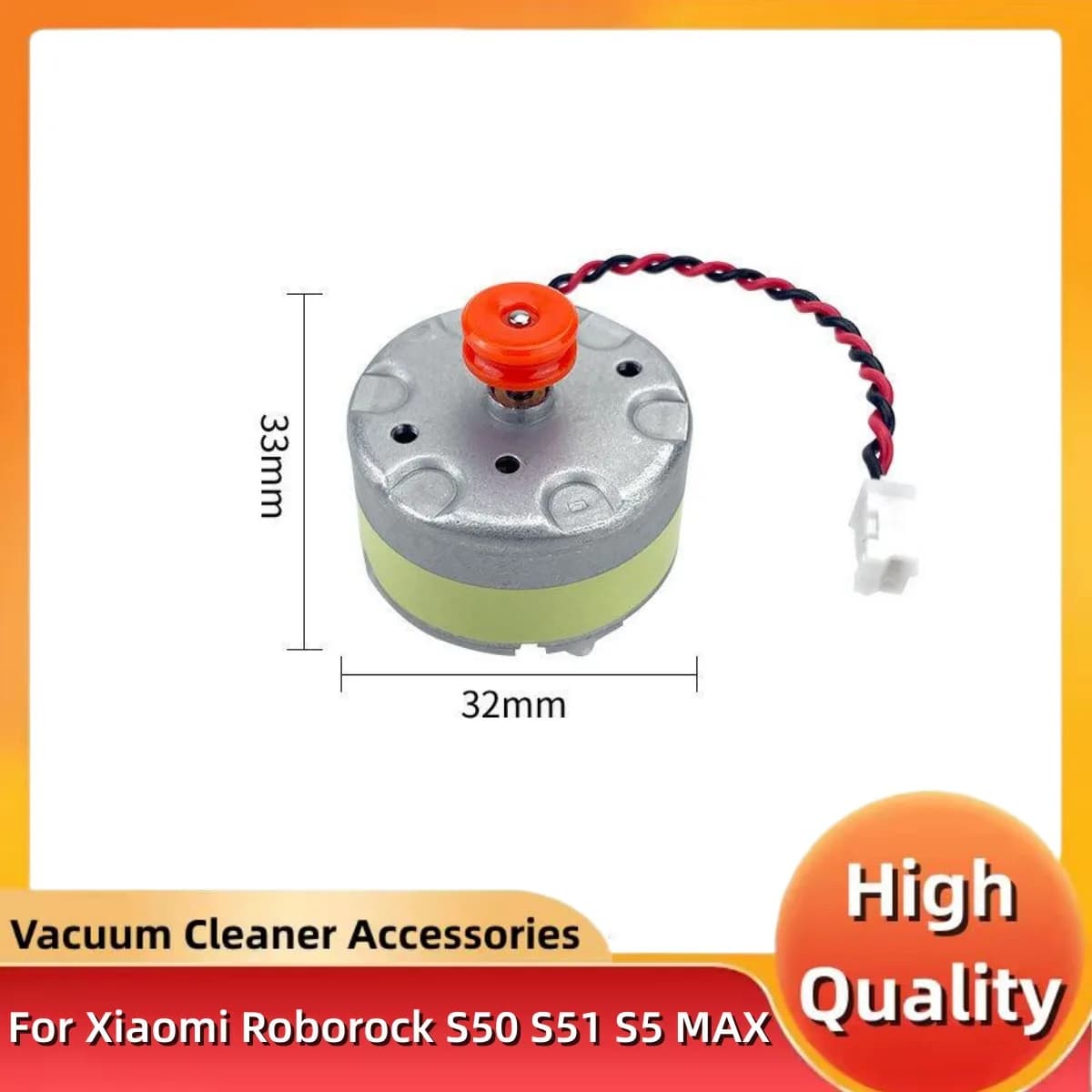 Moteur de transmission pour aspirateur robot Xiaomi, pièces de rechange, capteur de distance laser, 