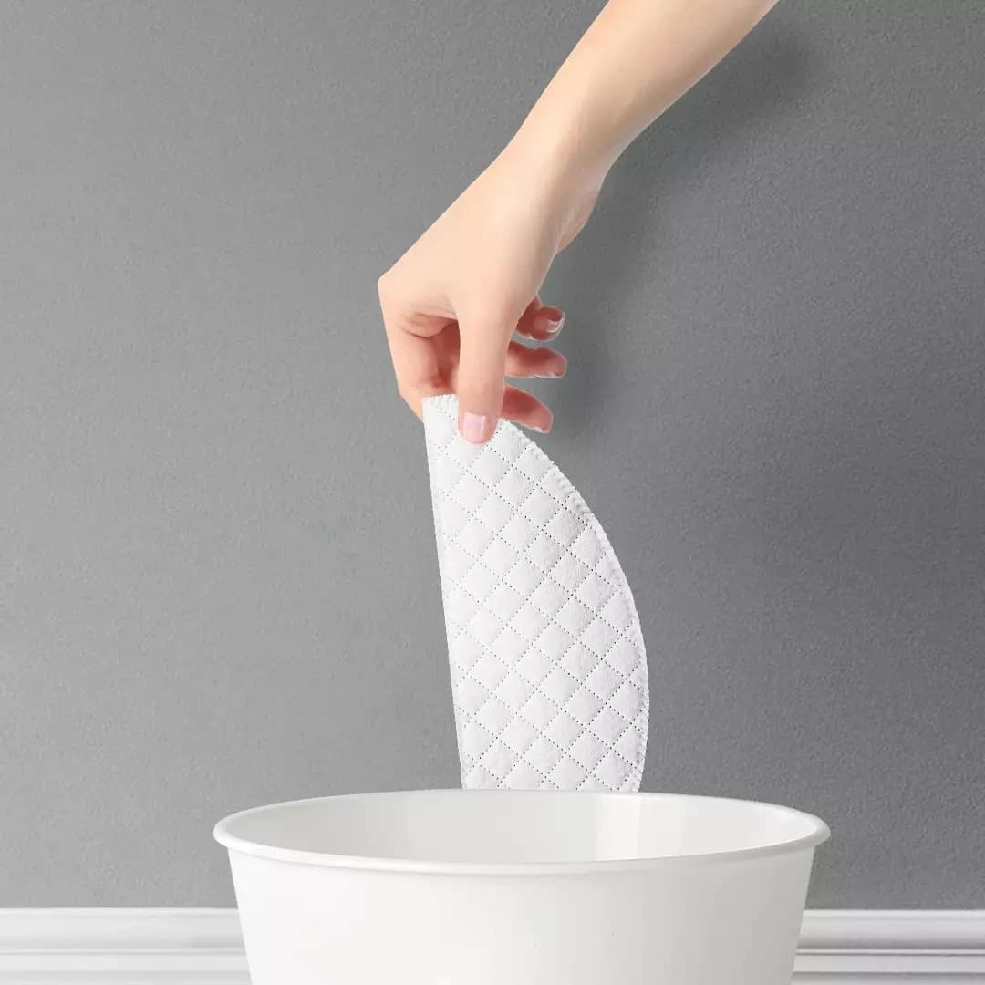 Colthèses de vadrouille jetables pour aspirateur ROIDMI EVE Plus, 30 pièces, lingettes jetables, acc