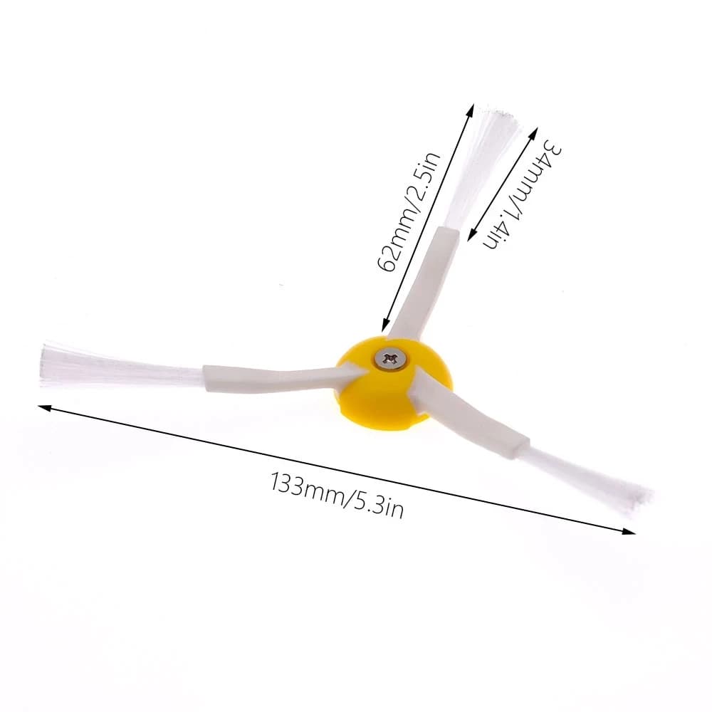 Pièces de filtre Hepa pour aspirateur iRobot Roomba série 500 555 560 561 562 563 570 581, roues de 