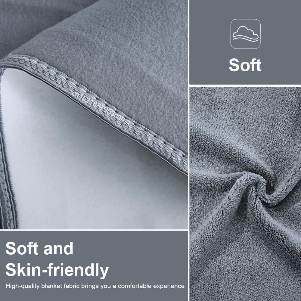 Couverture chauffante électrique avec thermostat automatique, matelas de lit, chauffe-corps double, 