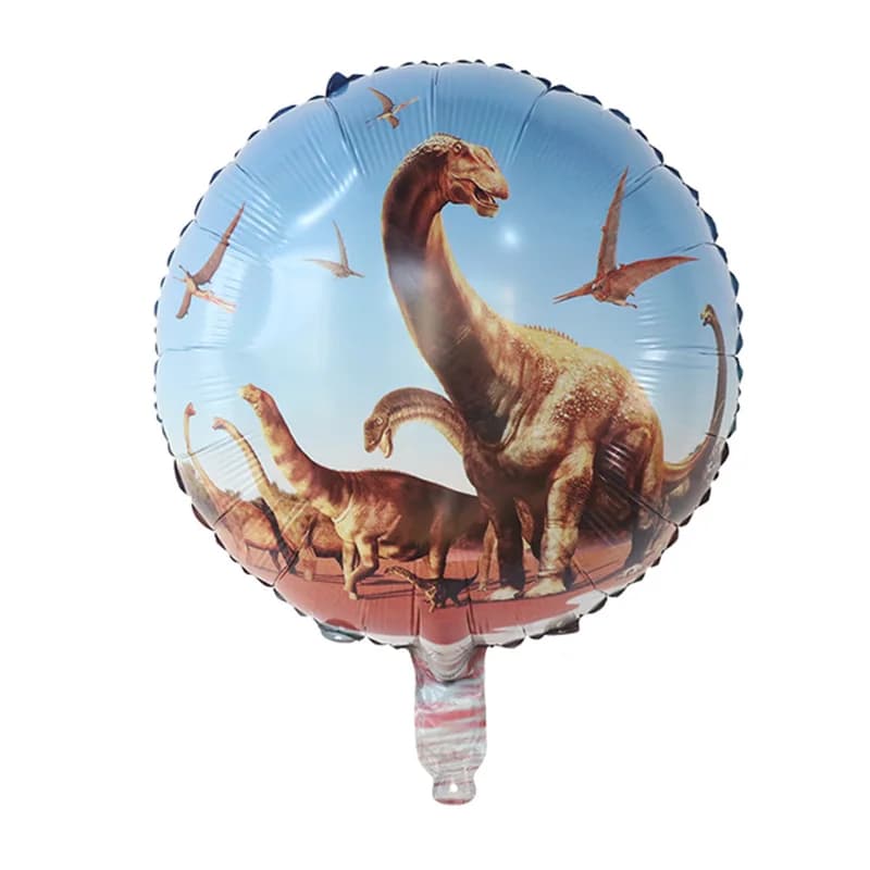 10 pièces 18 pouces dinosaure feuille ballons à hélium thème Animal décoration de fête enfants jouet