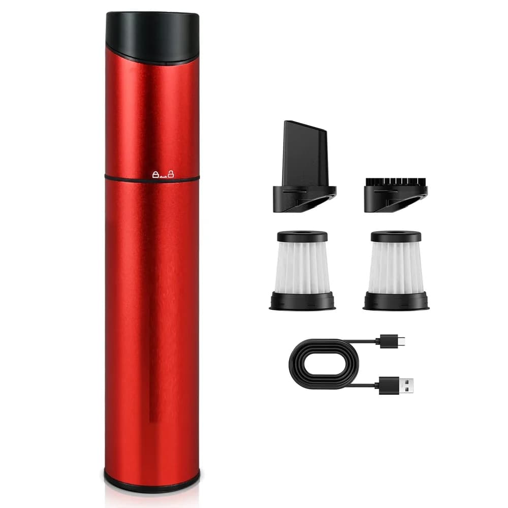 Aspirateur pour ordinateur Portable sans fil, Rechargeable par USB, pour voiture, Mini & Cool Model-
