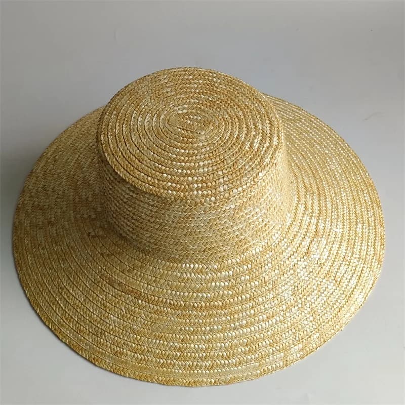 Chapeau d'été en paille, élégant style français, pour femmes, voyage en bord de mer, chapeau de sole