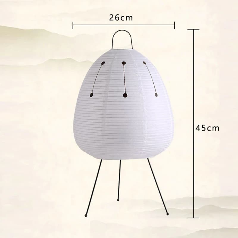 LED lampe de Table moderne minimaliste main berceau Xuan papier pour salon étude chambre hôtel intér