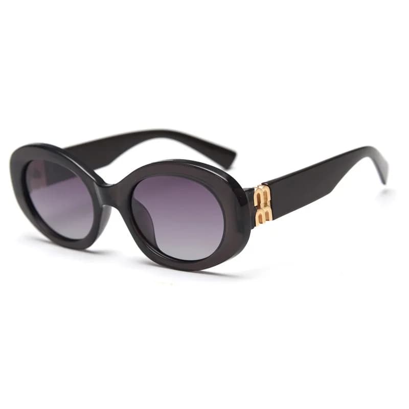 Nouveau Vintage femmes petites lunettes De soleil ovales femmes hommes TR90 marque concepteur hommes