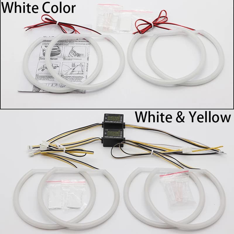 Pour BMW série 3 E46 316i 318i 320d 323i 328i 330i 325xi 330d 1998-2005 Excellent LED coton yeux d'a