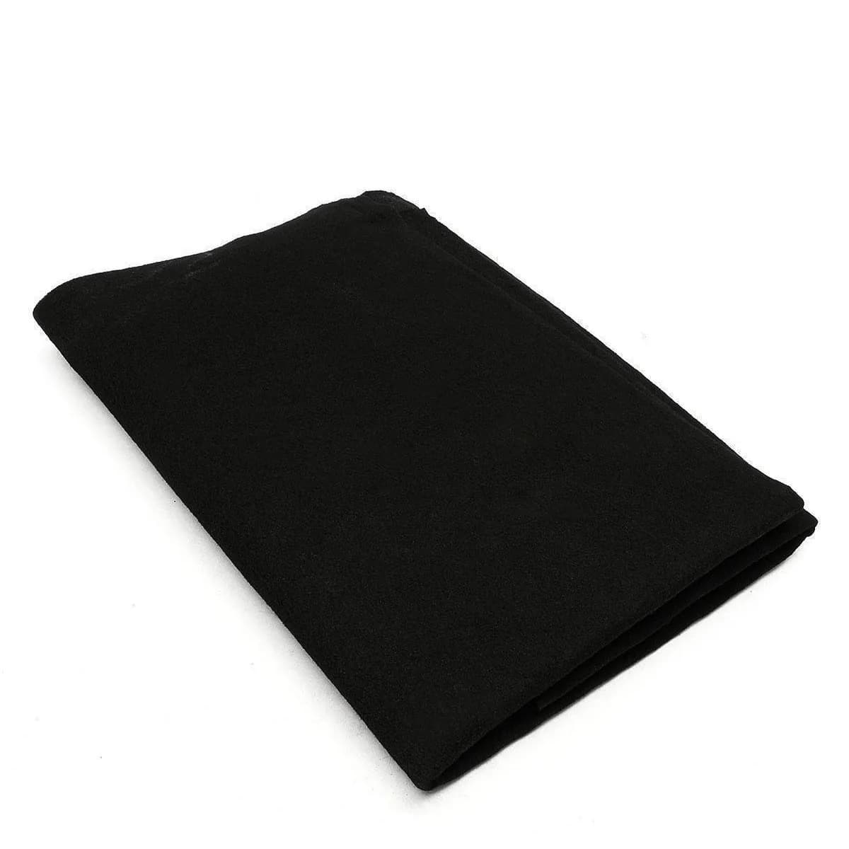 Tissu de maison personnalisé, épaisseur 1m x 1m, 3mm, noir, charbon actif, purificateurs d'air HEPA,