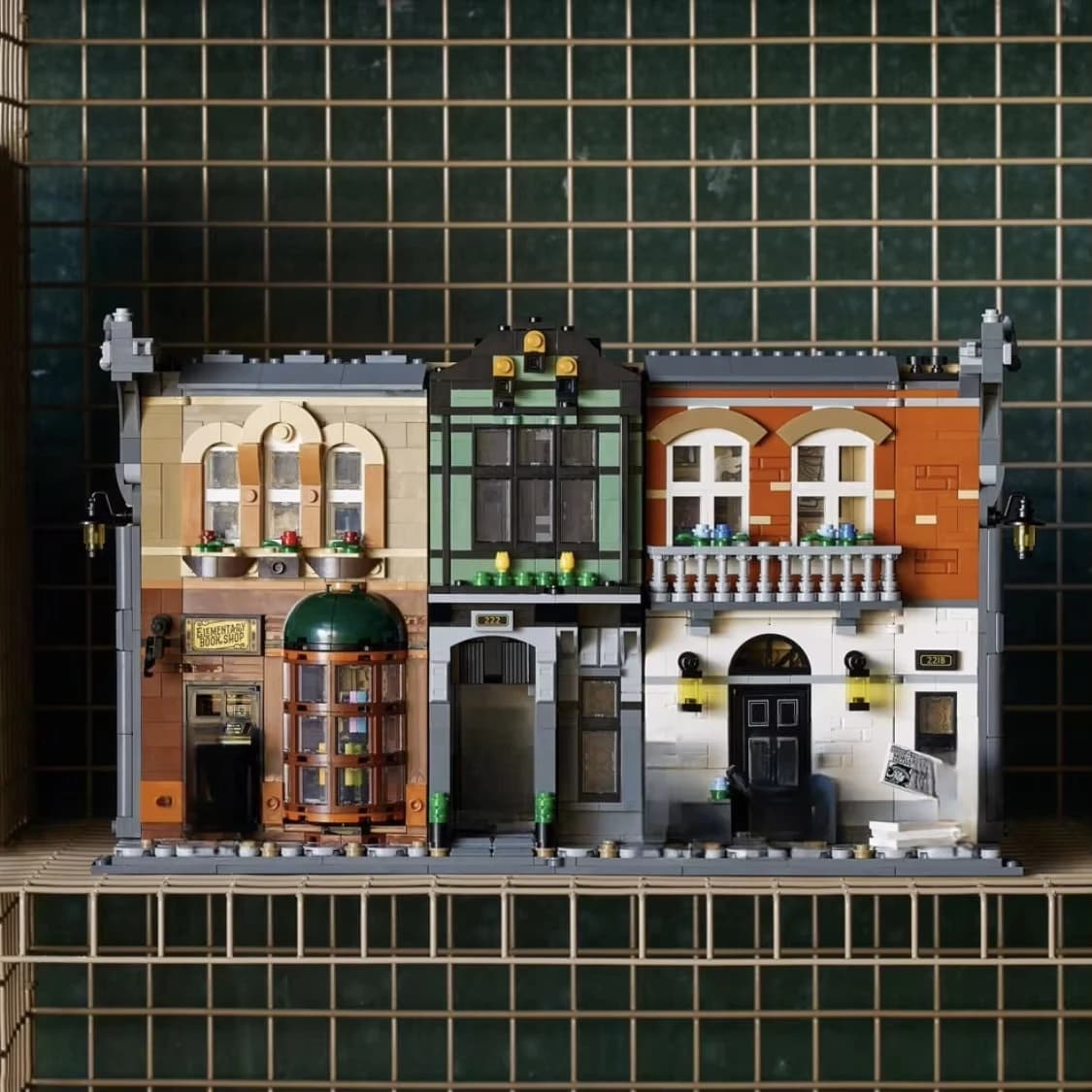 Nouveau 2026 – Série Street View 1359 pièces – Décoration de bibliothèque Sherlock Holmes – Jouet de