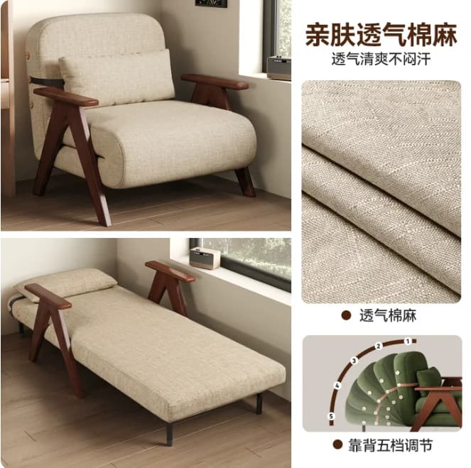 Fauteuils de salon pliants sans structure, confortables, pour la maison et le salon
