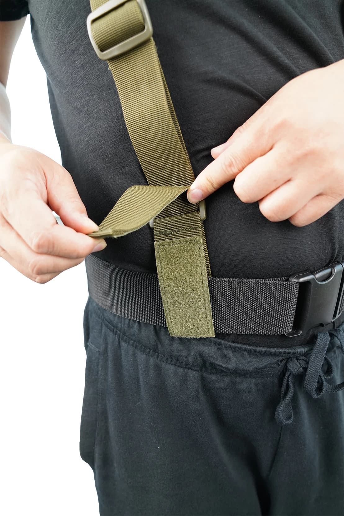 Bretelles tactiques harnais de ceinture de service tactique bretelles de combat en plein air de Poli