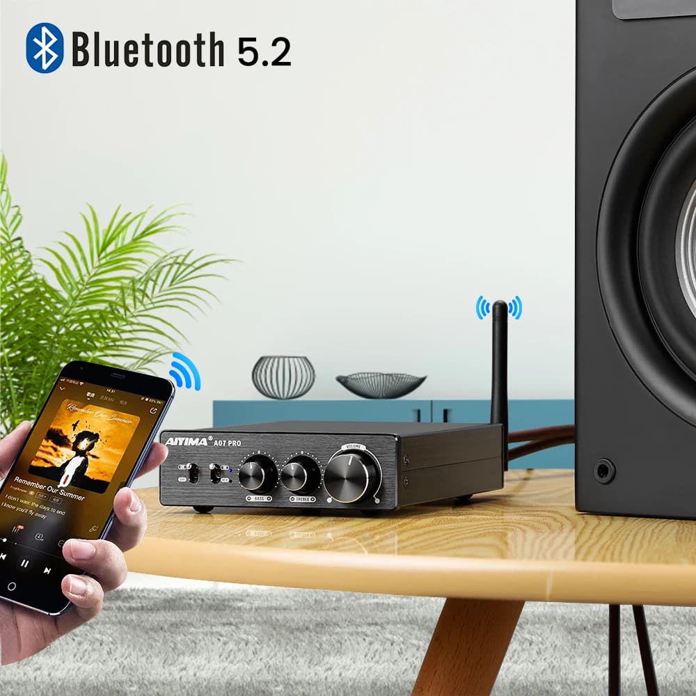 AIYIMA-Amplificateur de puissance Bluetooth, TPA3255, A07, PRO, A07, Amplificateur audio, Haut-parle