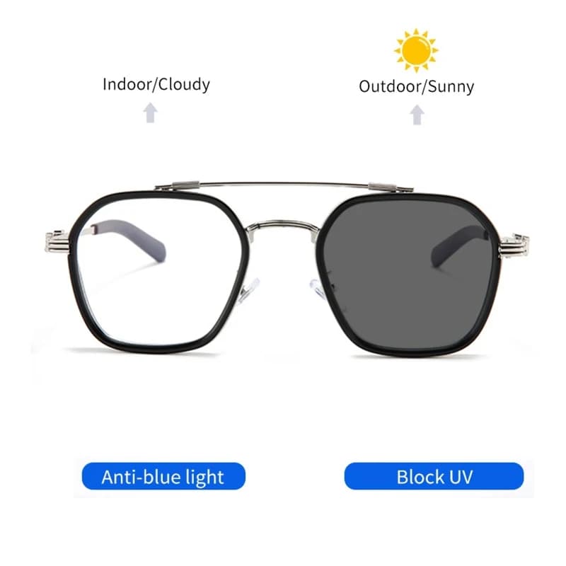 Lunettes Anti-lumière bleue pour hommes et femmes, Design de marque de haute qualité, en titane pur,