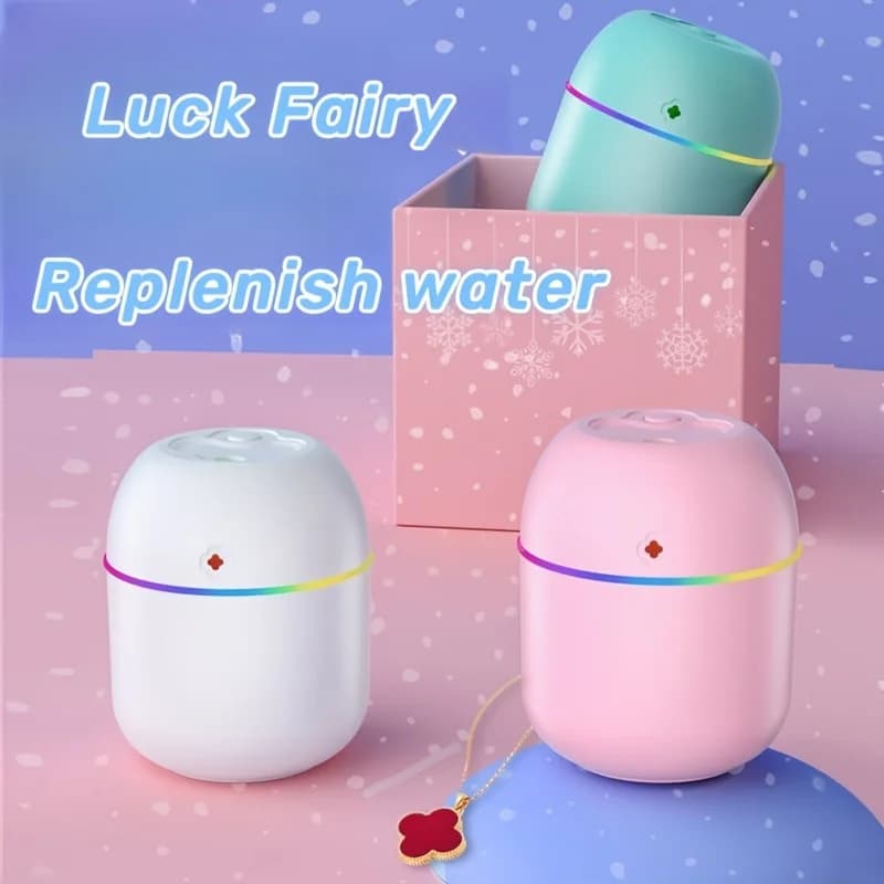 Machine d'aromathérapie avec humidificateur USB, 260ML, adaptée à la chambre à coucher, au bureau, à