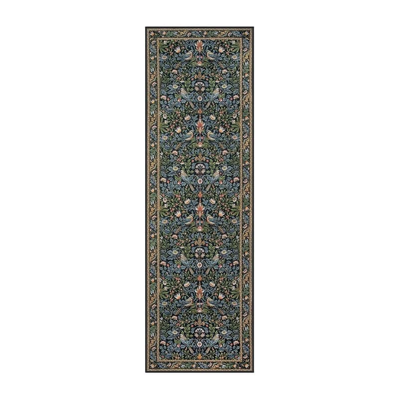 Tapis de couloir, Long tapis de sol, lavable en Machine, antidérapant, pour chambre à coucher, cheve