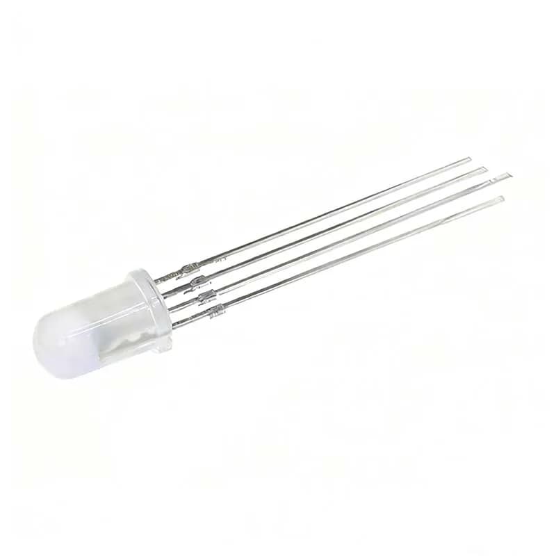 Perles de lampe enfichables haute luminosité WS2812B, 50 pièces: F5RGB IC intégré 5V, insertion dire