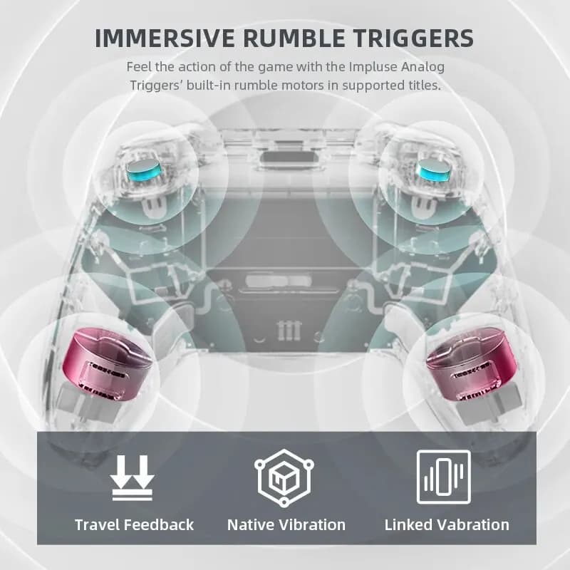 MACHENIKE G5Pro Max contrôleur de jeu avec station de charge RGB manette de jeu sans fil effet Hall 