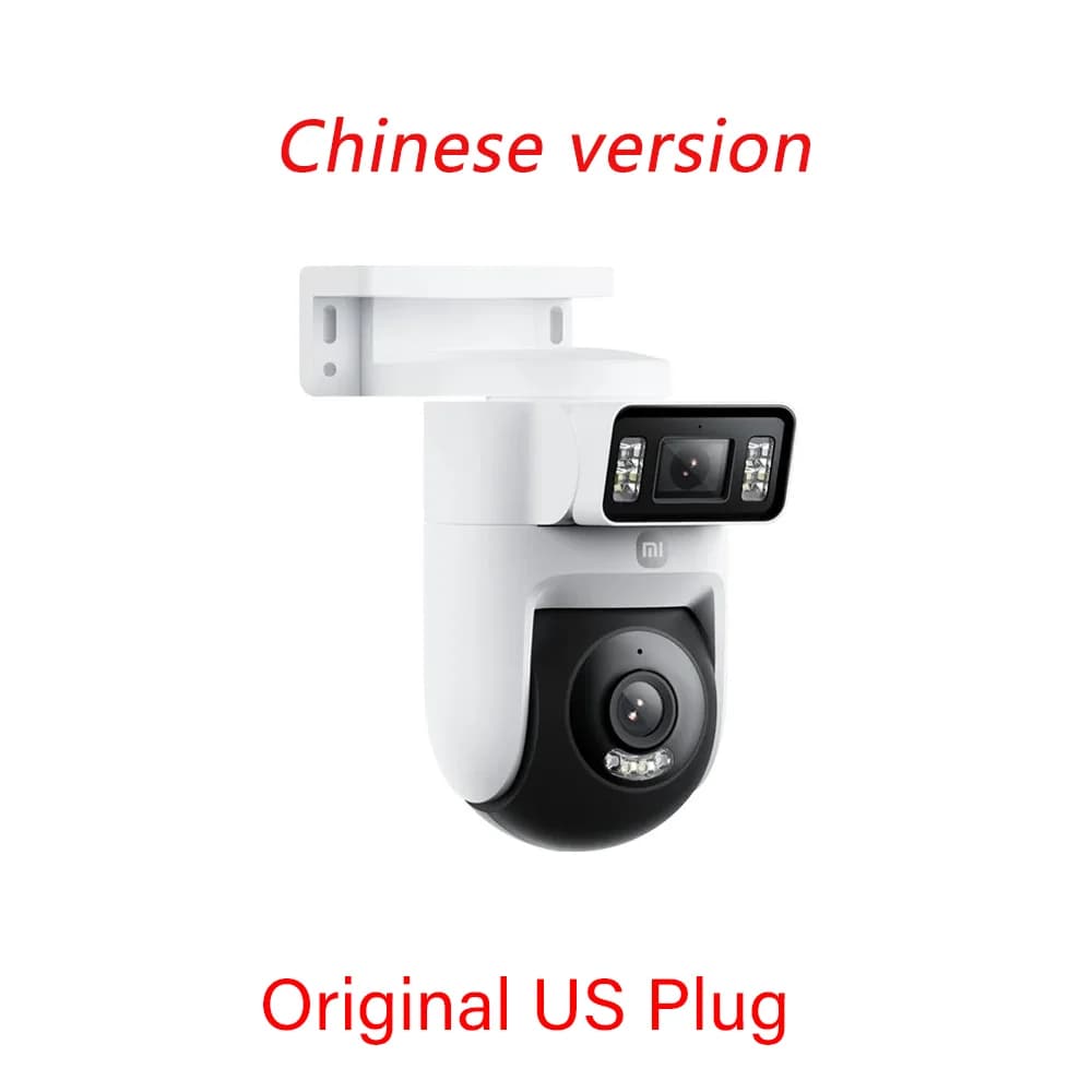 Nouvelle caméra extérieure Xiaomi 4 à double objectif 5MP 3K HD, surveillance panoramique à double v