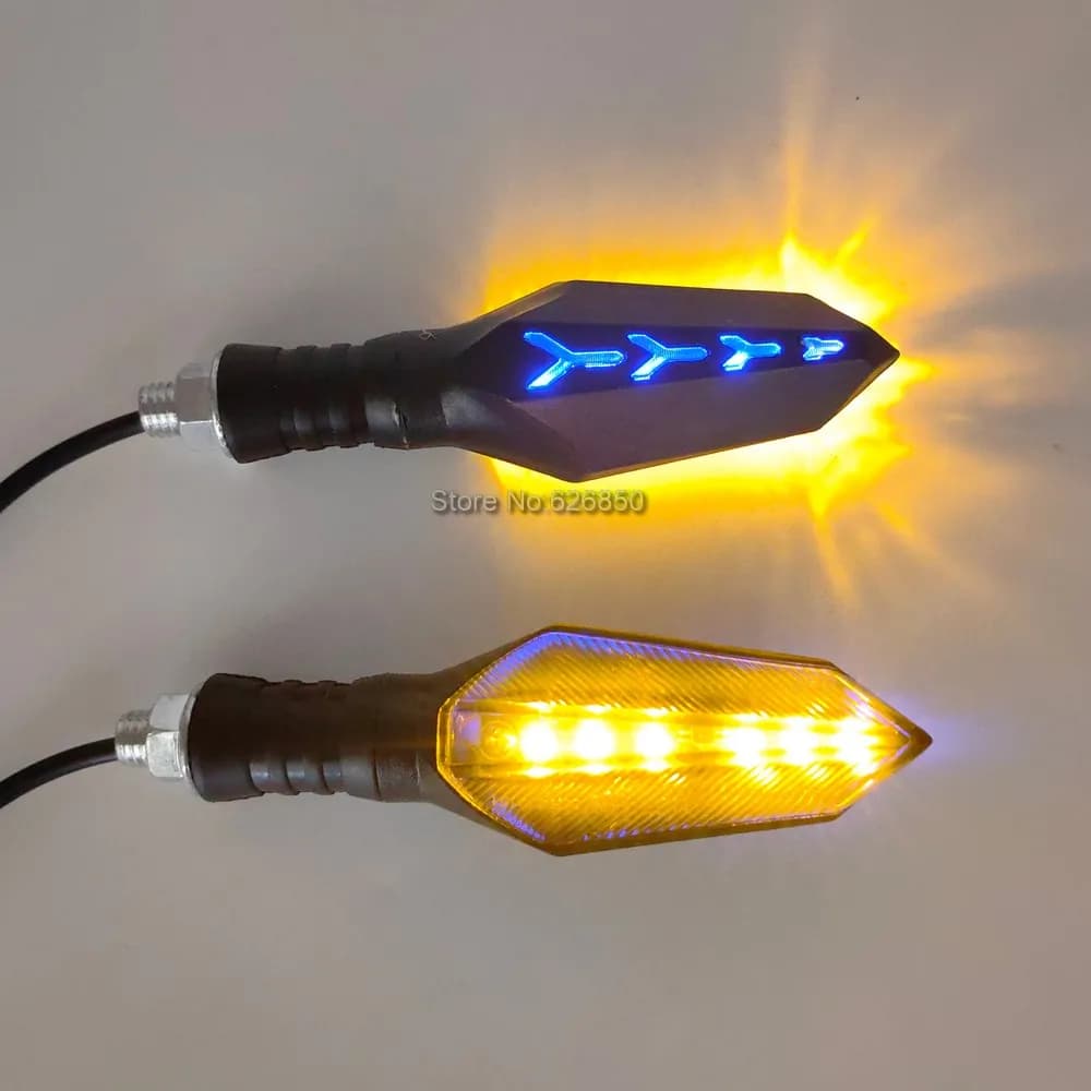 Clignotant universel 12V-72V gauche/droite, indicateur LED étanche pour scooter électrique Citycoco