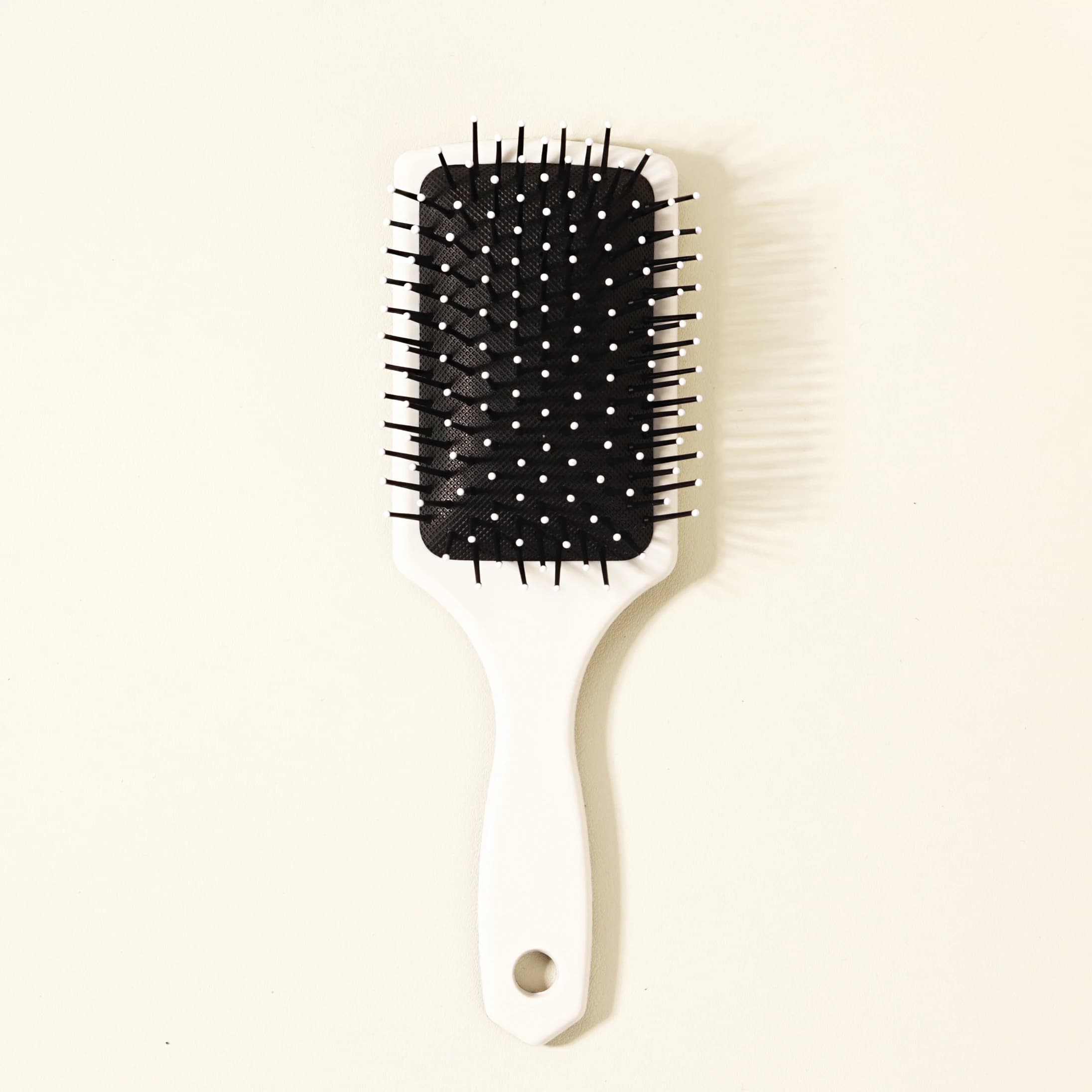 Peigne à coussin d'air à motifs de fleurs et de squelette, peigne exfoliant de massage, manche en pl