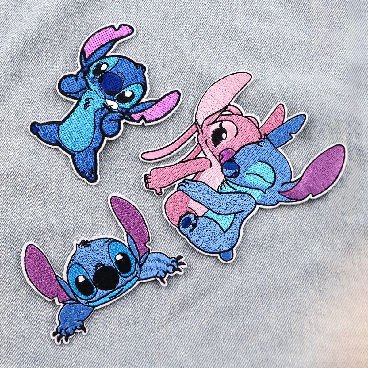 Jouets de dessin animé patchs sur vêtements points mignons patchs brodés Badges de princesse fer sur