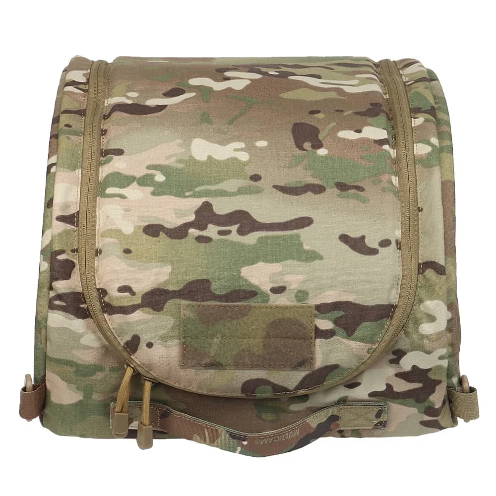Sac de casque tactique grande capacité chasse Airsoft sac de rangement de casque rapide portable en 
