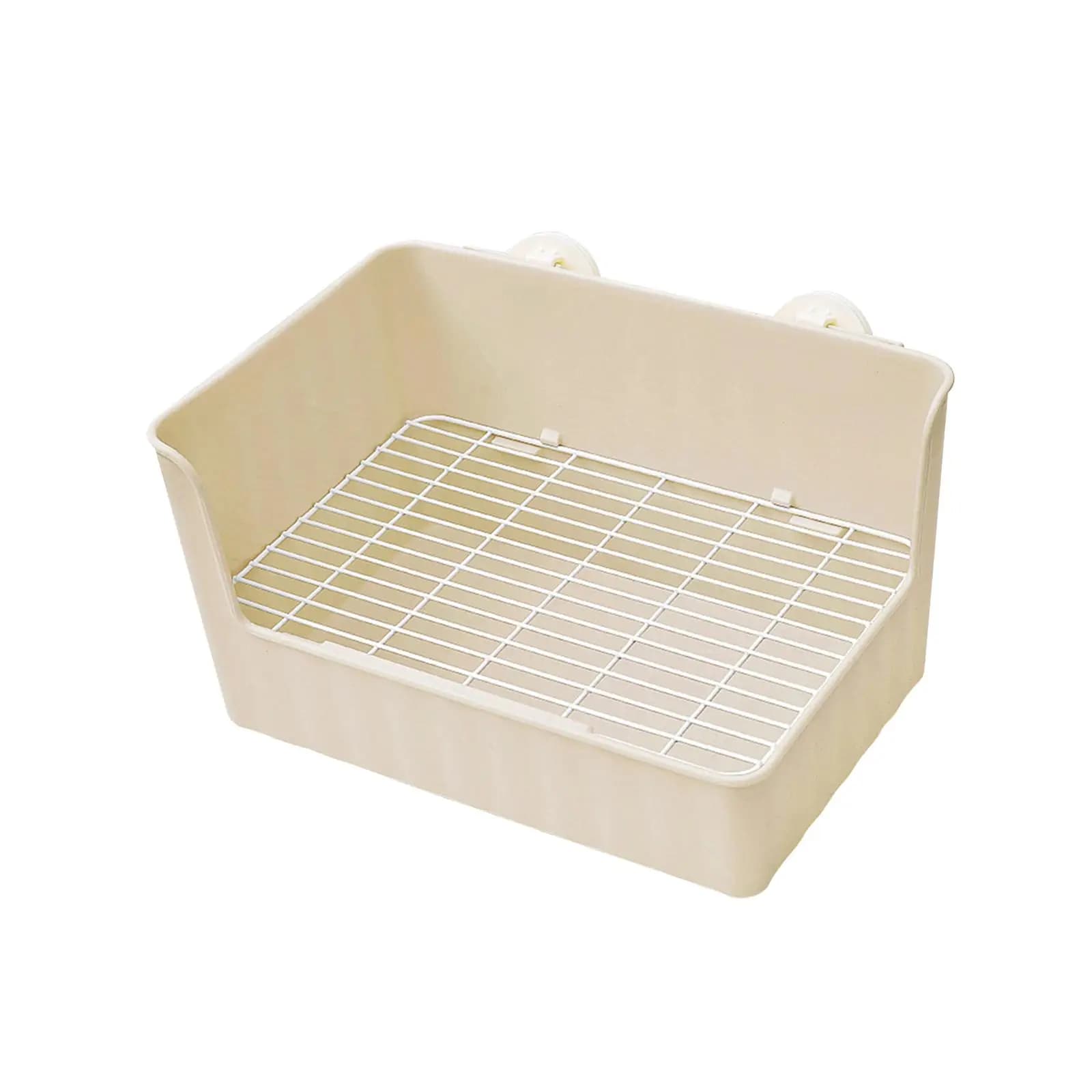 Bac à litière pour petits animaux de compagnie, toilettes pour lapins, chinchilla et furet
