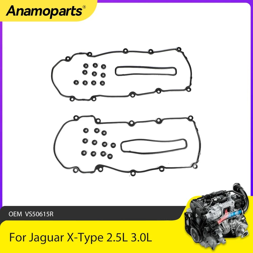 Jeu de joints de couvercle de Valve, pièces de moteur adaptées à 2.5 L 3.0 L pour Jaguar x-type 2,5l