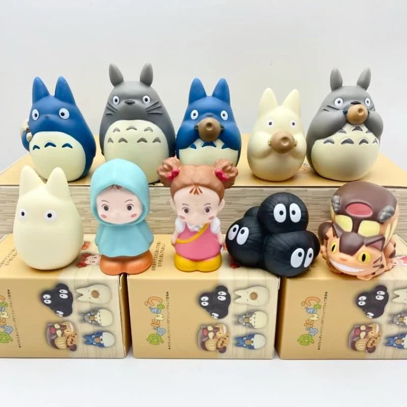 Boîte ennemi périphérique de dessin animé, figurine de chimtoy, bureau, chambre à coucher, décor de 