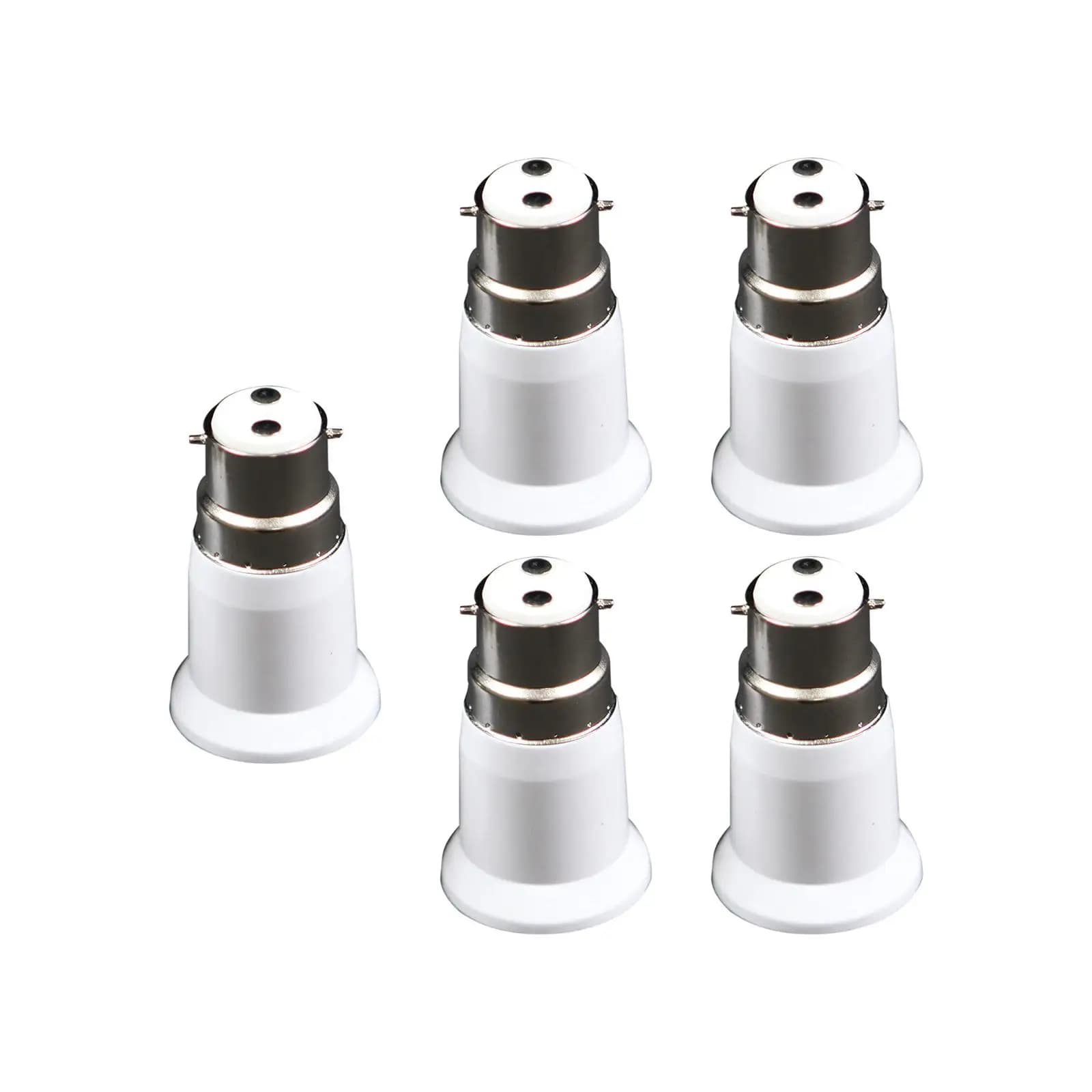 Adaptateur de prise de lumière B22 à inda, accessoires d'éclairage, support d'adaptateur, convertiss