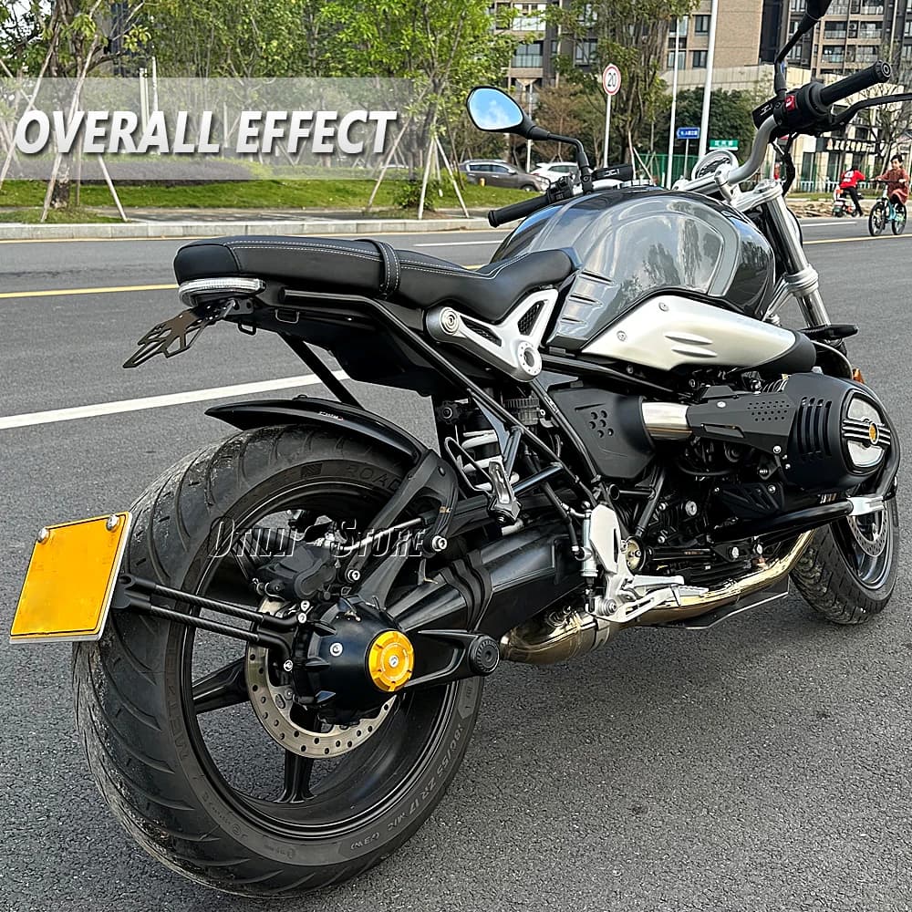 Nouveau support de plaque d'immatriculation de moto, support d'enregistrement pour BMW R9T RNINET Ur